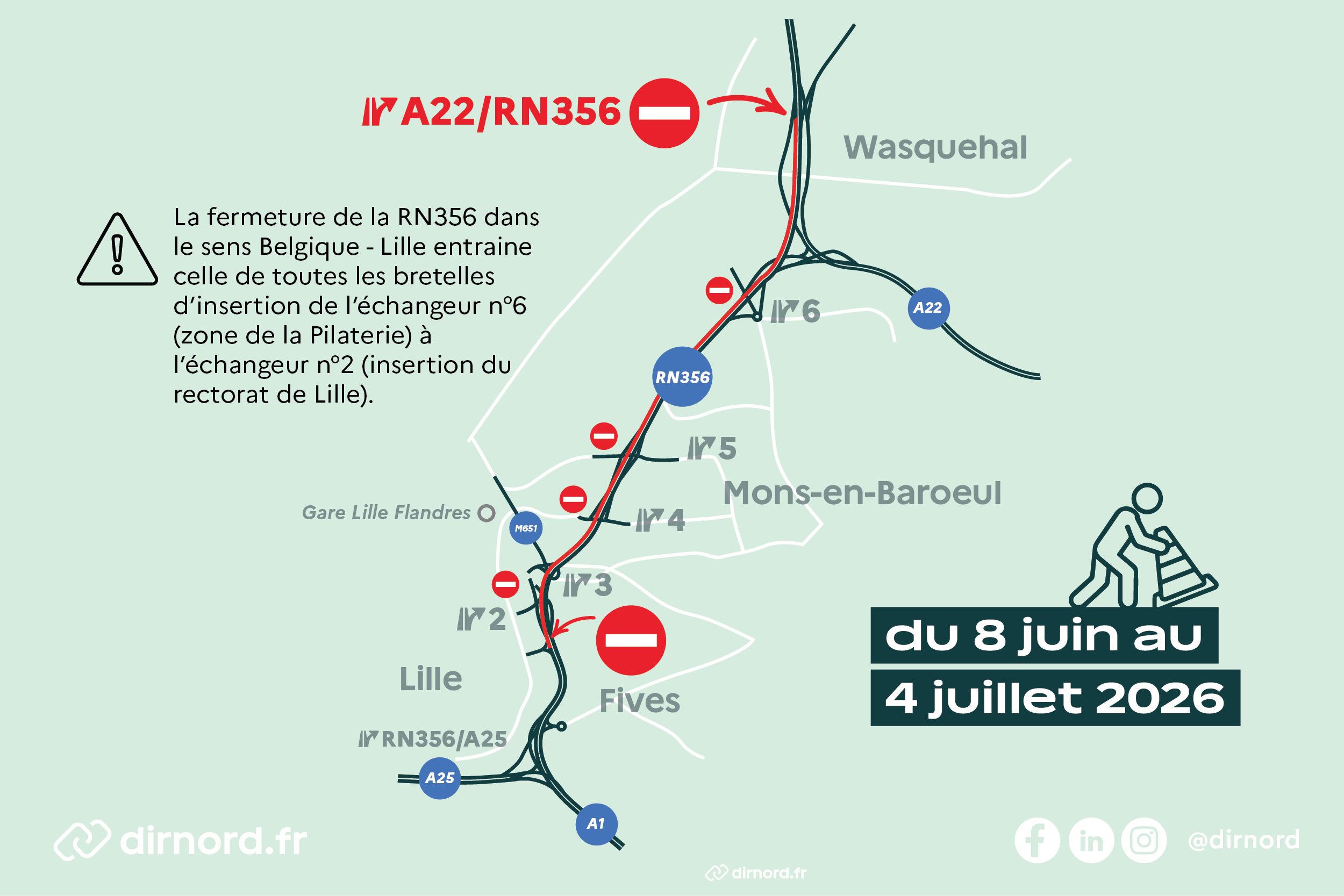 Carte des restrictions phase 1 - voir la transcription ci-dessous